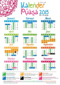 Kalender Puasa 2015  Pemuda Fajar